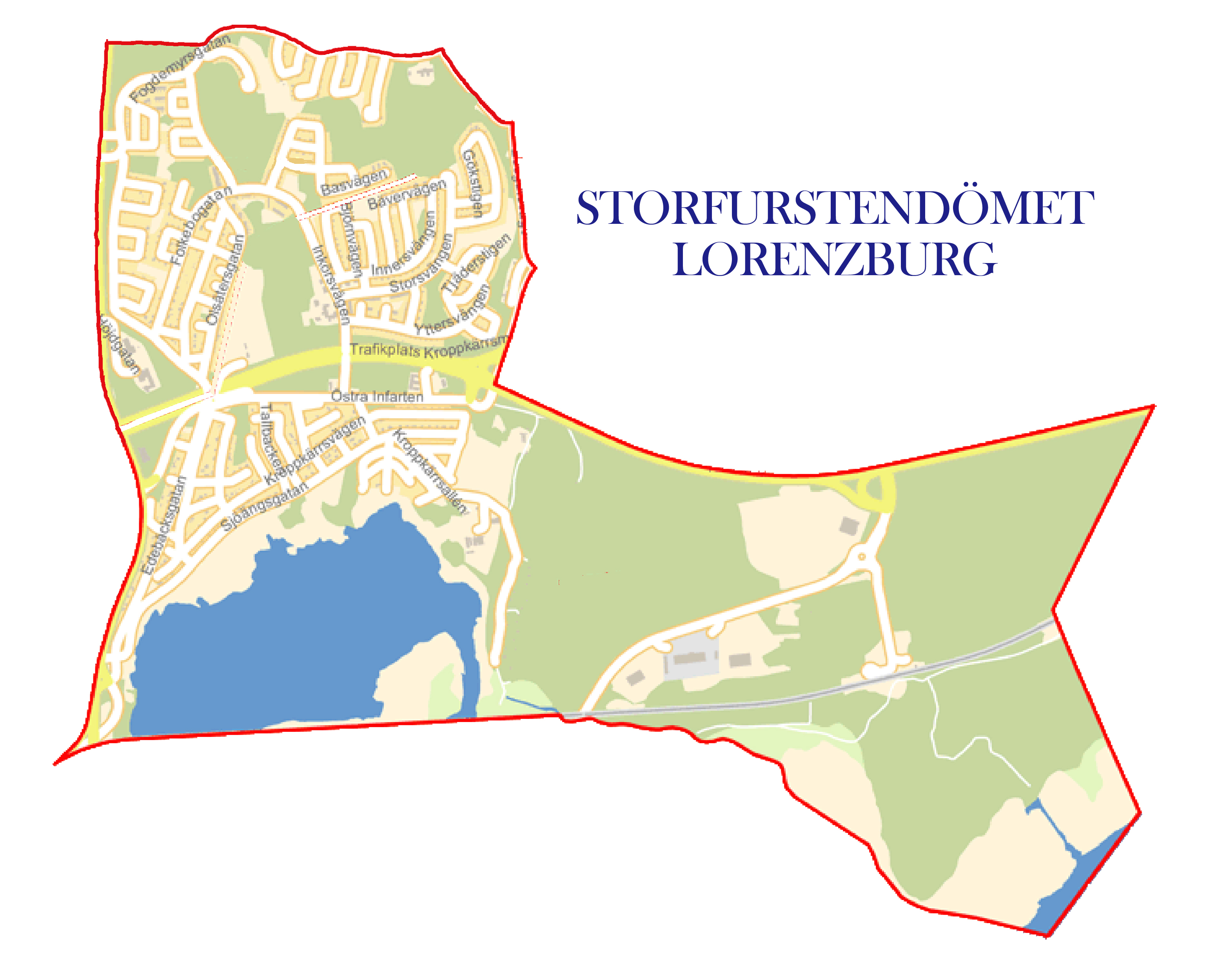 Vi placerar Lorenzburg på kartan!