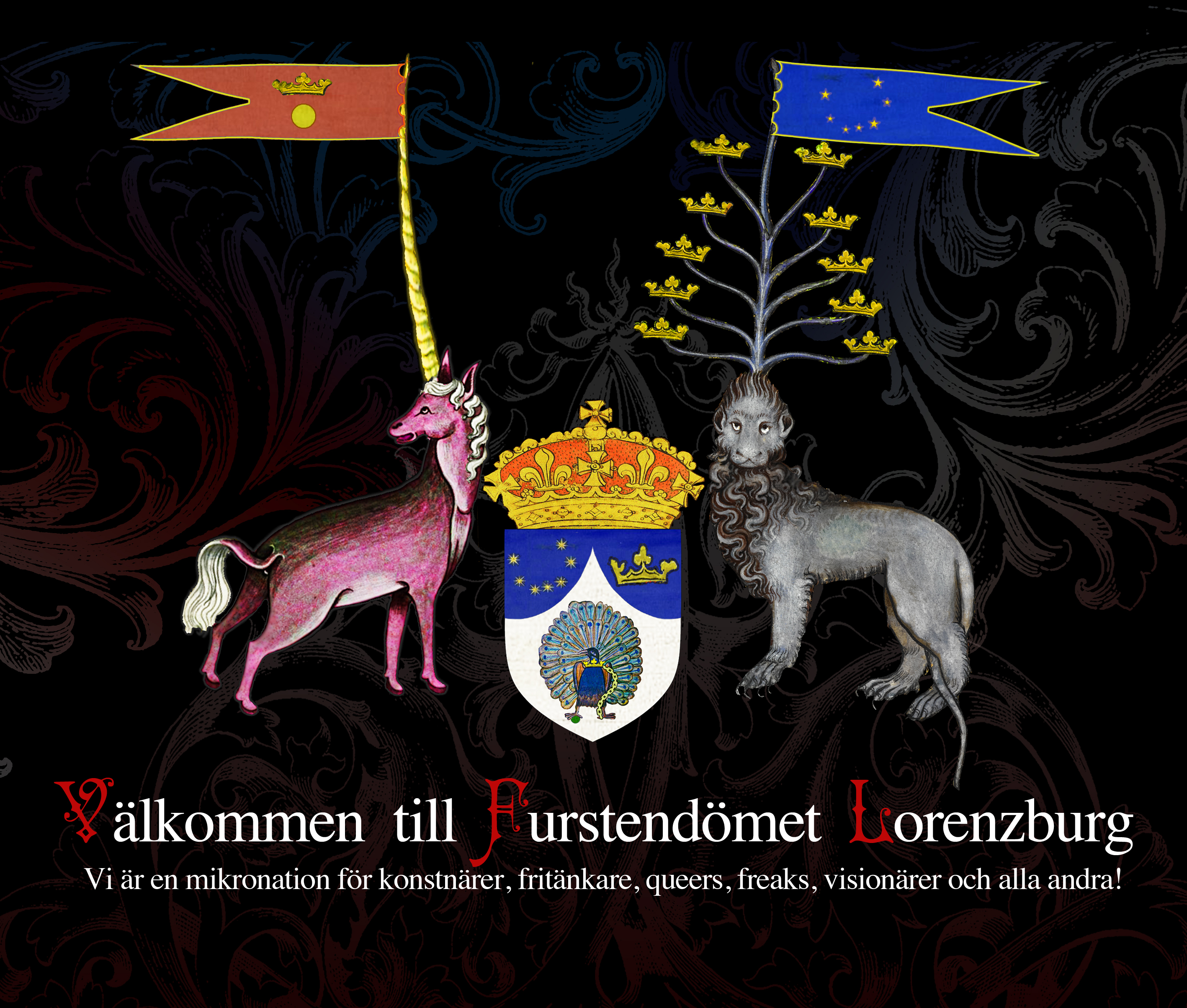 Furstendömets hemsida byter utseende