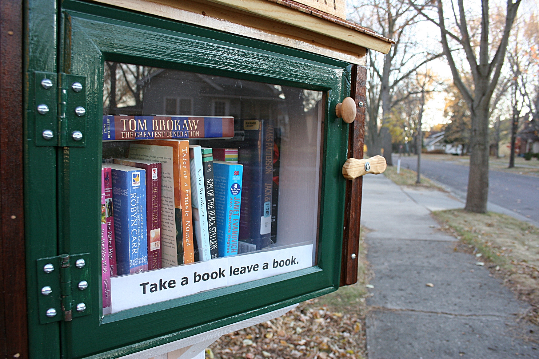 The Little Free Library: a super-local initiative to encourage reading