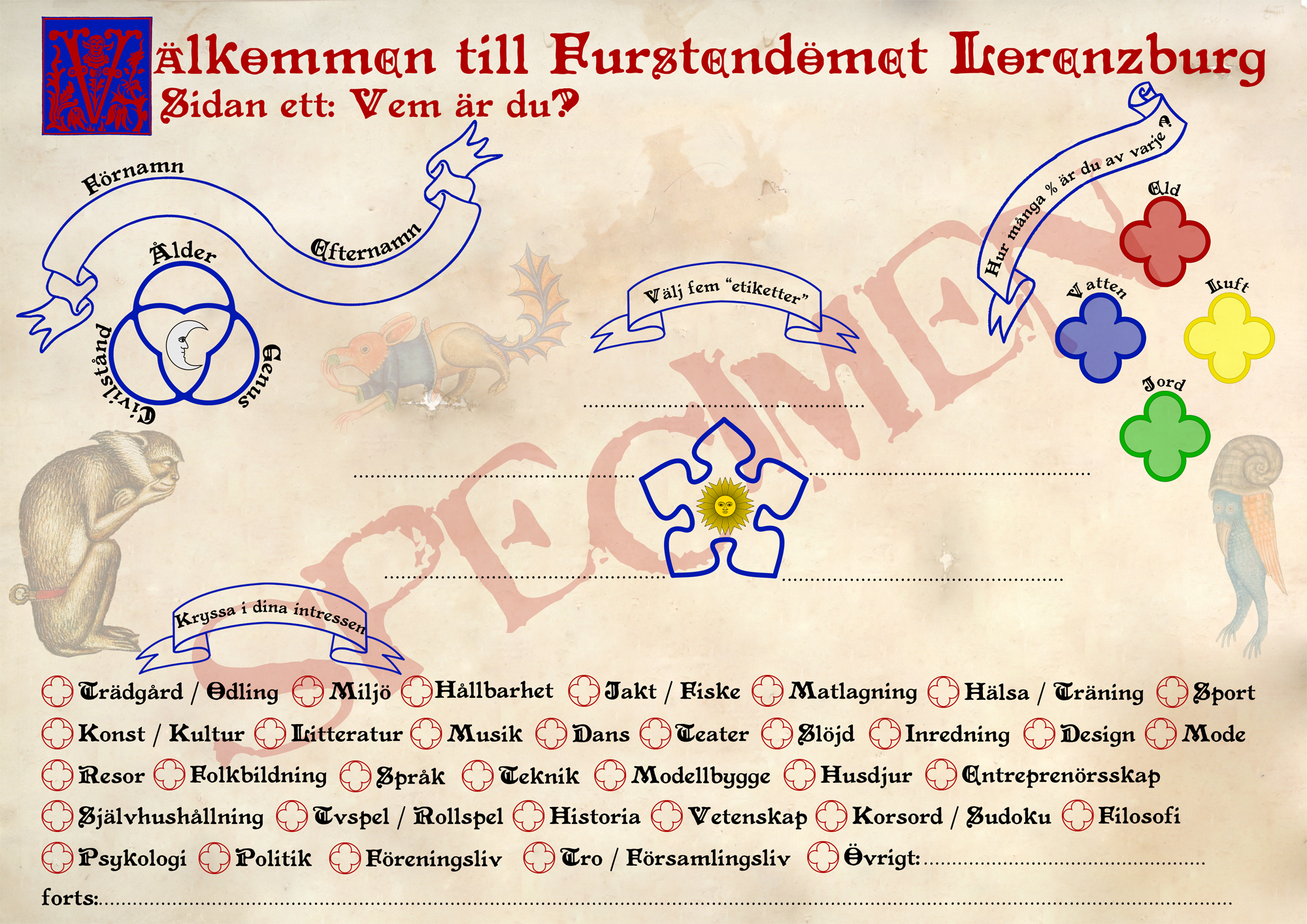 Kom som du är, bli vad du vill!