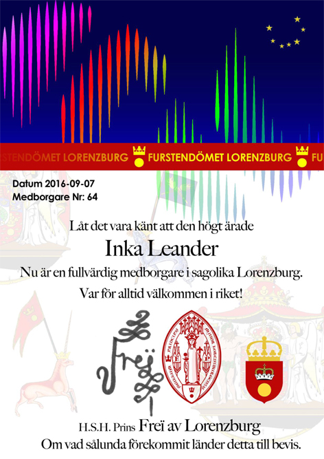 Vi välkomnar nya medborgare!