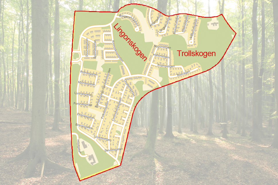Vi har äran att presentera Lingonskogen och Trollskogen!