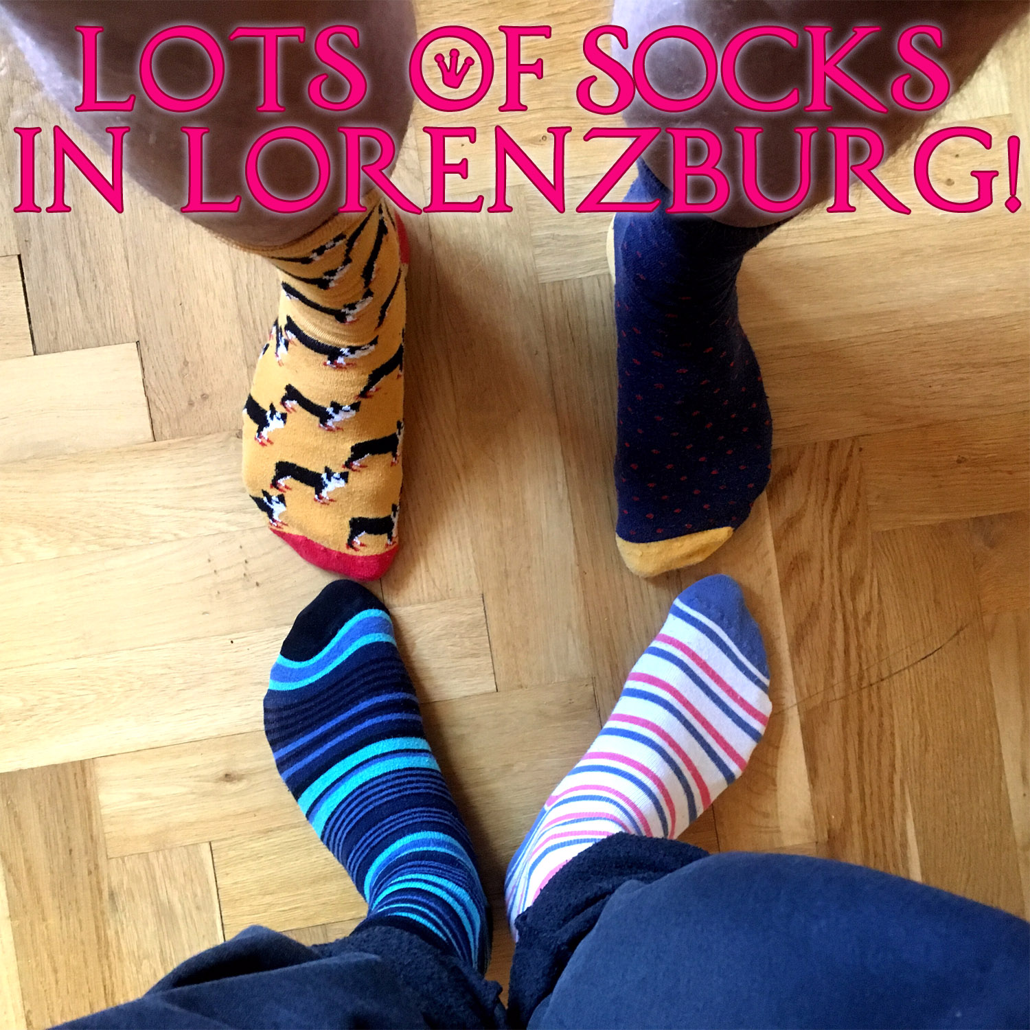 Lots of Socks in Lorenzburg 2017!