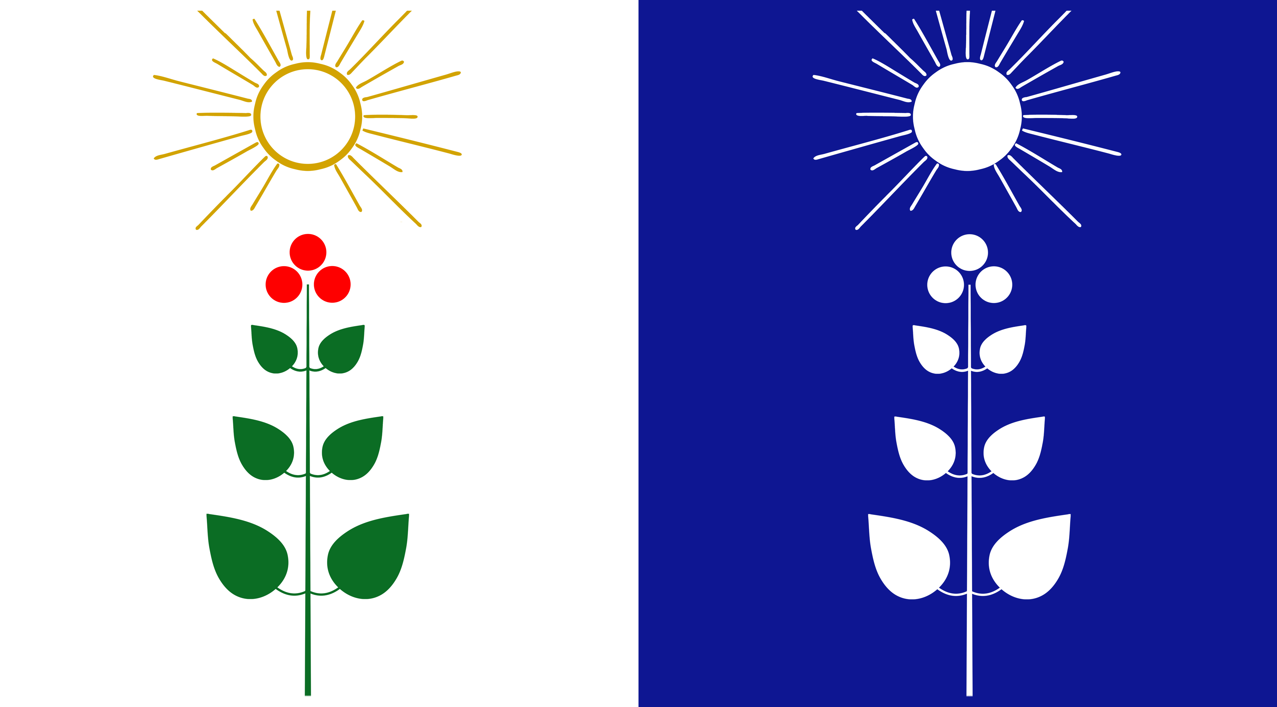 Den magiska Lingonskogens flagga!