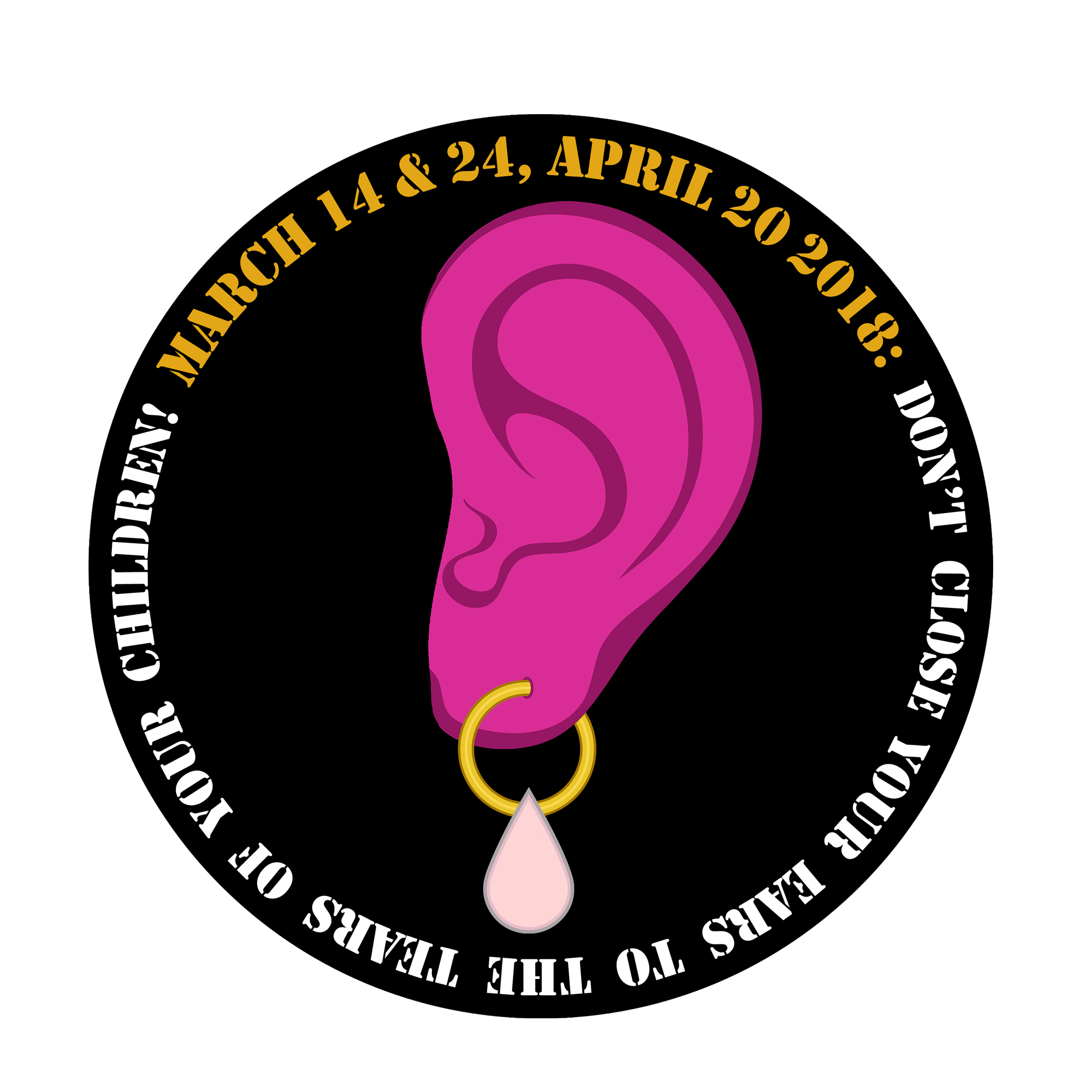 March 14 & 24, April 20: Education not Execution!