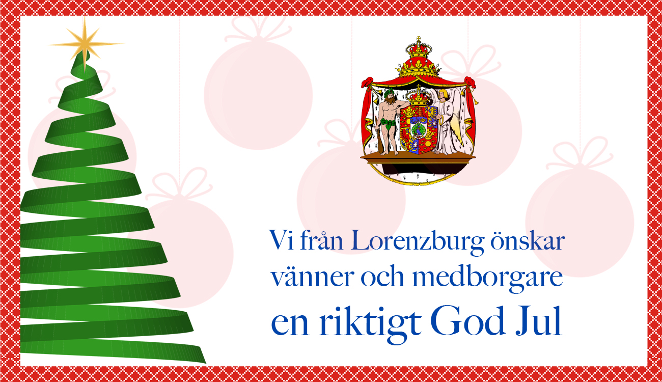 God Jul önskar Storfurstendömet Lorenzburg