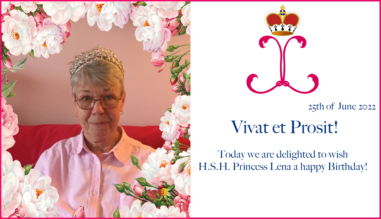 We wish H.S.H. Princess Lena a happy Birthday!