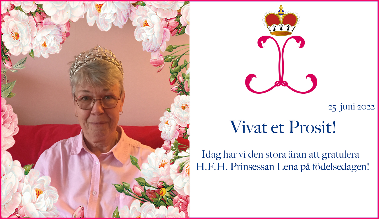 Vi gratulerar H.F.H. Prinsessan Lena på Födelsedagen!